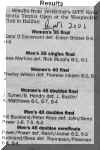 Results ~ (Cape Breton Post, September 1, 2001) - Eileen Brister, Bill Buckland, Peter Ross