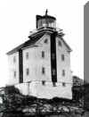 The Louisbourg Lighthouse 1842-1923 View from the south.