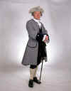 Brian Harpell dressed as a gentleman: Parks Canada, Fortress of Louisbourg, 95R0101S.JPG 
