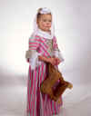 Karen Fudge's daughter, dressed as the daughter of someone well-to-do: Parks Canada, Fortress of Louisbourg, 95R0304S.JPG