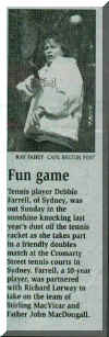 Fun Game ~ Betty Farrell