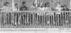 Tennis fans gather on the deck of the Cromarty Tennis Club during a rain delay of the Cape Breton Junior Regionals 