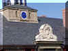 Clock and Crest on Barracks P6130012.JPG (656599 bytes)