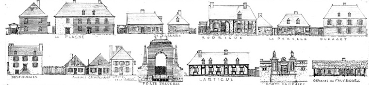 � Yvon LeBlanc - Louisbourg 1744